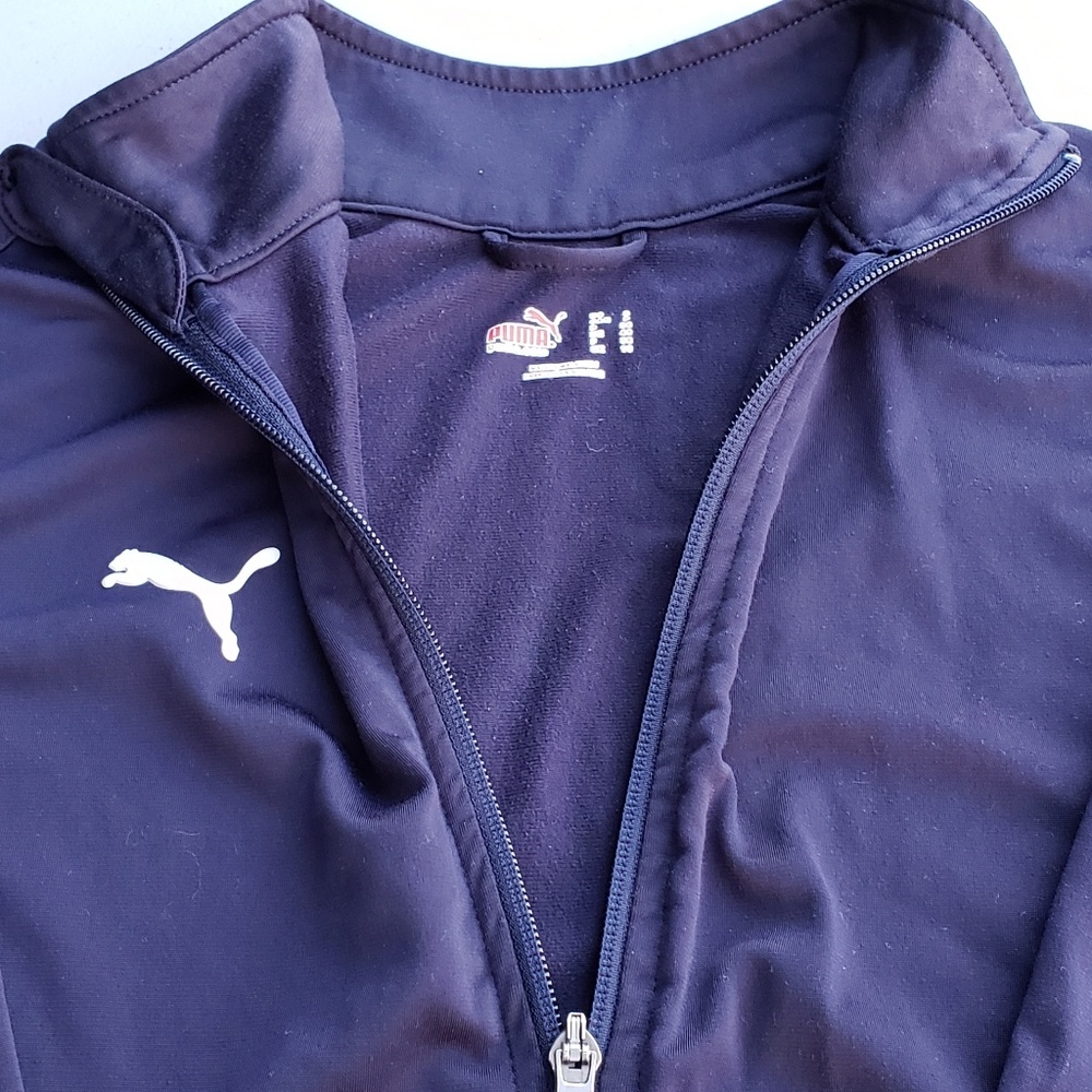 Black Puma Jacket For Men Size S